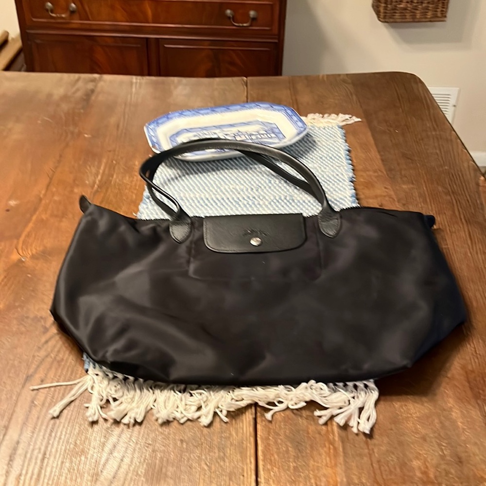Longchamp LePliage Large Black Tote
